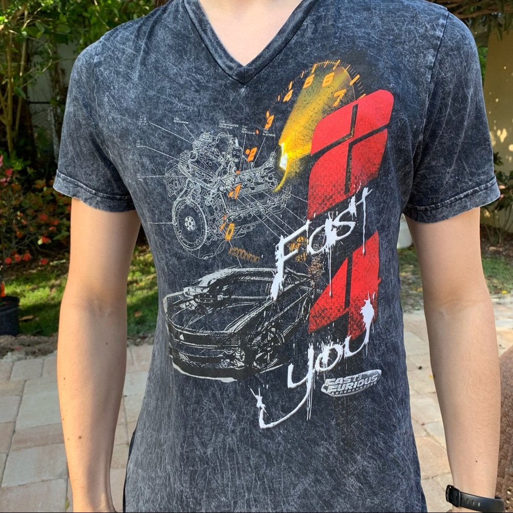 Fast and furious 2 fast 4 you vintage t shirt